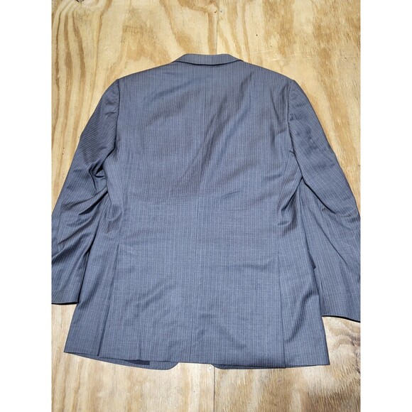 Z Zegna by Ermenegildo Zegna 2 Button Striped Suit Jacket Blazer Men 50R @i2 - Picture 2 of 9